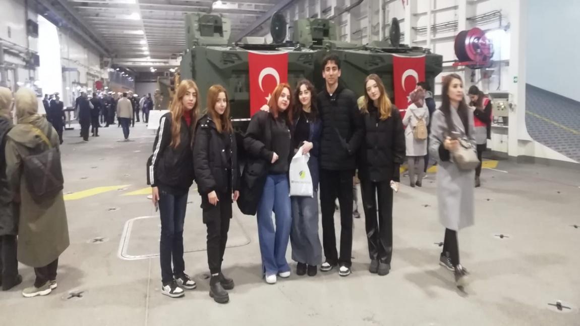  TCG Anadolu Gemisini Ziyaret Ettik.